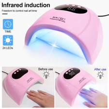 88W UV LED Nail Lamp, Gel Light for Nail Polish UV Dryer Professional Nail Light