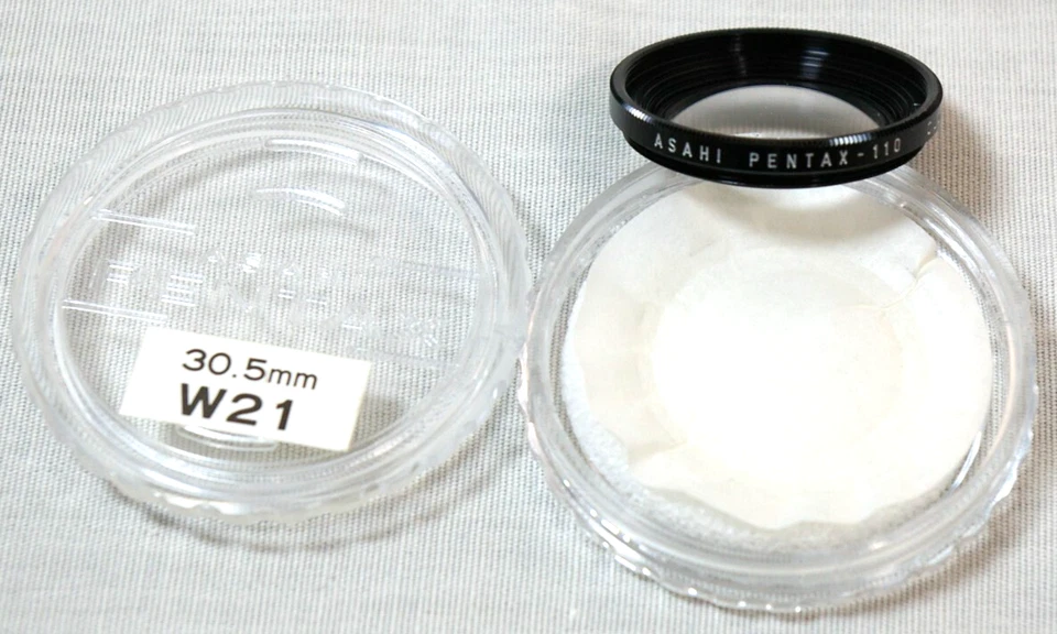ASAHI PENTAX 30.5MM W21 CLOSE-UP LENS FILTER w/CASE PENTAX-110 FIT 18MM 2.8 - Image 3 of 4
