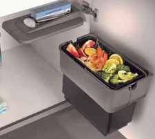 Blanco Singolo integrated waste bin - 14 litre - for hinged doors