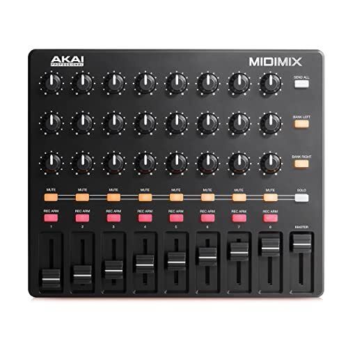 AKAI Professional Midimix MIDI Mixer DAW Controller Master Fader schwarz GUT - Bild 1 von 3