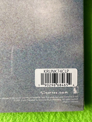 SIGUR ROS Meo Suo I Eyrum Vio Spilum Endalaust Clear Sky Blue