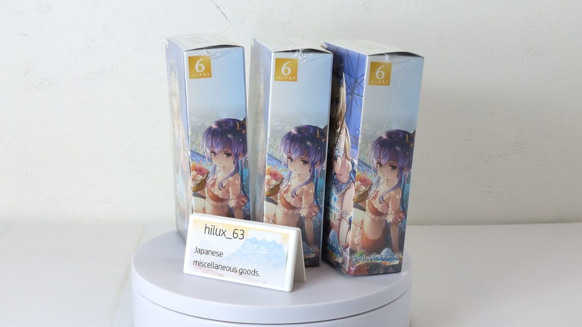 Shadowverse EVOLVE Seaside Memories Special Pack Box 3 box set TCG