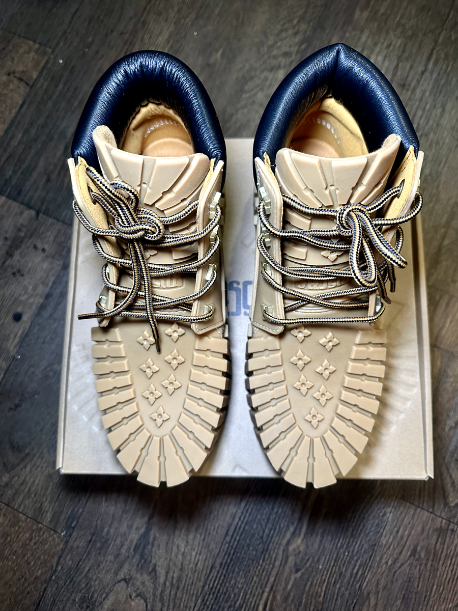 MSCHF 2x4 Boots Mens Size 10 Camel SOLD OUT VERY LIMITED Spike Lee