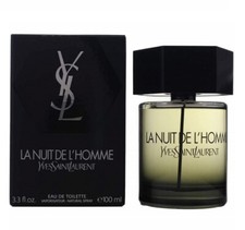 Ysl L'Homme La Nuit By Yves Saint Laurent Men 3.3 3.4 oz 100 ml Edt Spray Nib