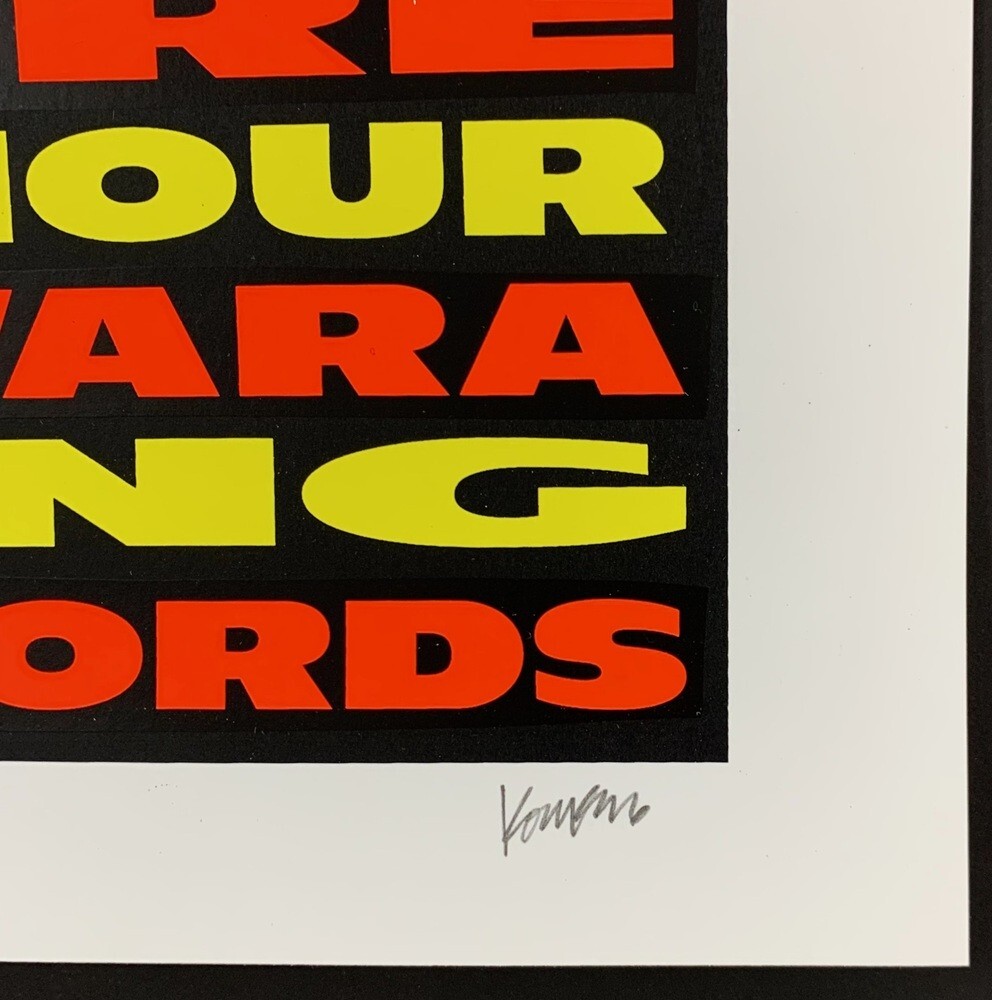 KOZIK TOKYO 96 シルクスクリーン ポスター KOZIK TOKYO 96 シルクスクリーン ポスター - メルカリ