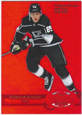 2022-23 Skybox Metal Universe Precious Gems RED Rasmus Kupari 035/100 #R-15