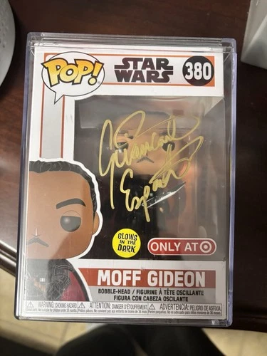 Funko Pop! Moff Gideon Star Wars - autographed by Giancarlo Esposito - JSA CoA
