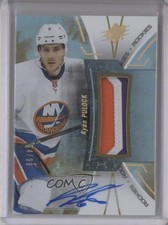 2016-17 SPx Rookies Gold Patch Auto 54/99 Ryan Pulock #R-RP Patch Auto b9t