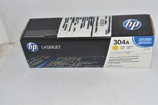 Genuine HP 304A Yellow Printer Toner Cartridge - CC532A CP2025 Laser NEW 3857