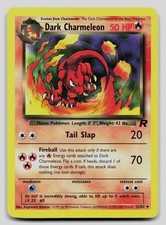 Dark Charmeleon 32/82 Uncommon Team Rocket Pokemon Unlimited Lightly Played