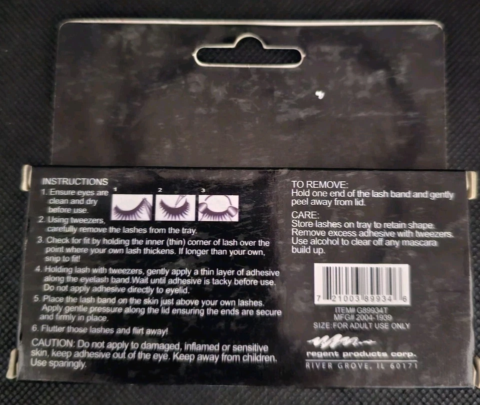 Lote de 3 pestañas postizas Foto 2 de 4