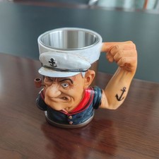 New Power Coffee Cup, Popeye Trendy Design Desk Decoration, Mug