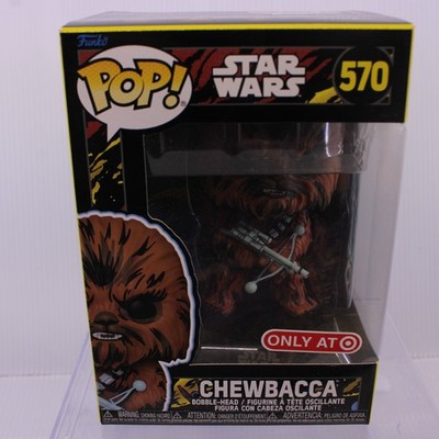E5 Funko Pop Vinyl Figure Star Wars Target Exclusive Retro Chewbacca 570