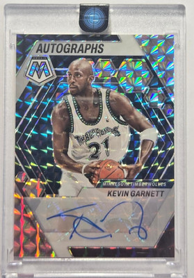 2022-23 PANINI MOSAIC #AM-GAR KEVIN GARNETT AUTOGRAPHS