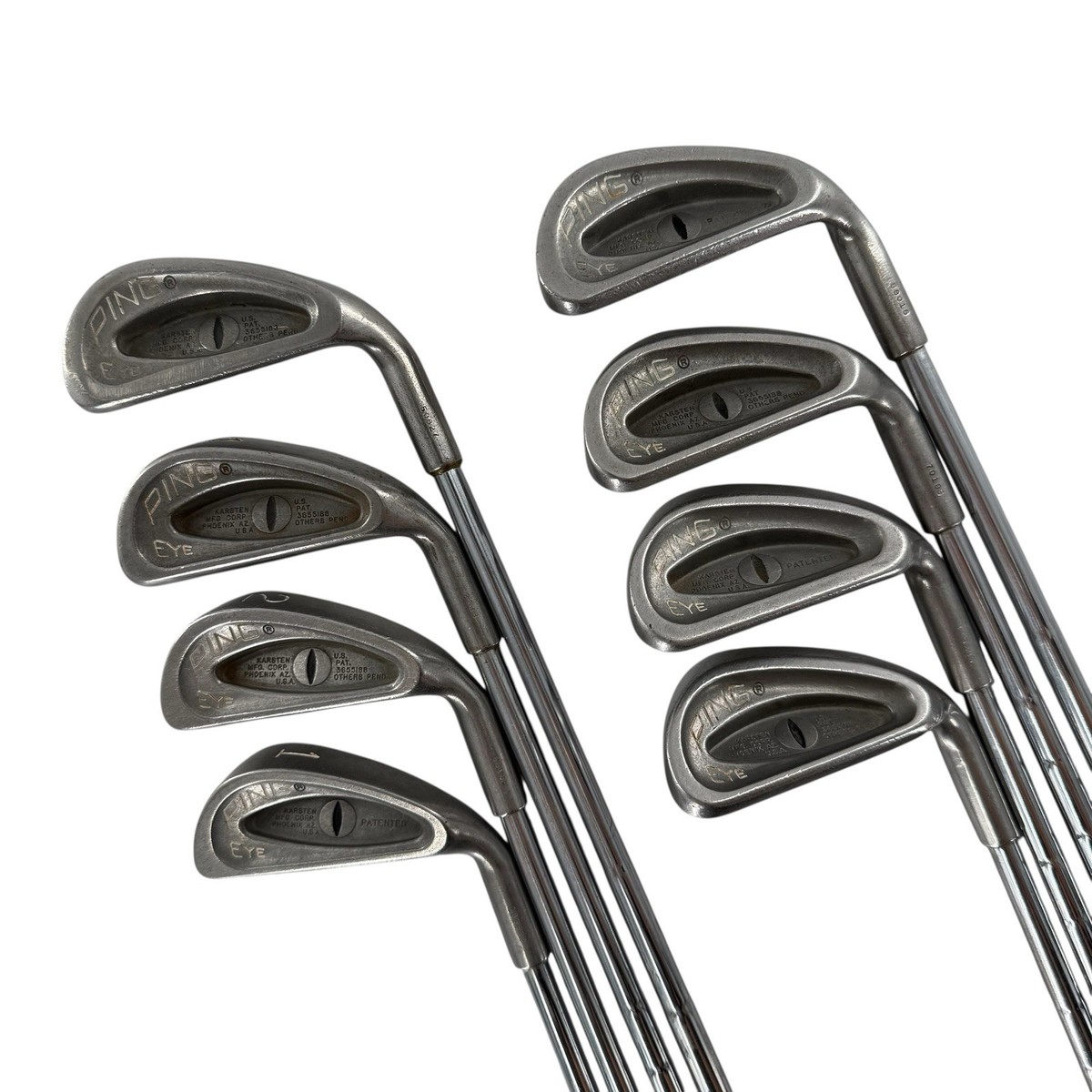 Set De Fers Ping EYE2 Cuivre Béryllium Point Noir - 9 Clubs Droitier