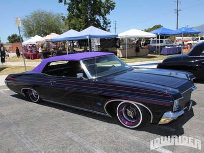 Cars 1970 chevrolet chevy impala custom lowrider usa Art Print Poster 11x17