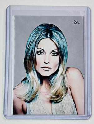 Sharon Tate Limited Edition Artist Signed ''Iconic Actress'' Trading Card 3/10