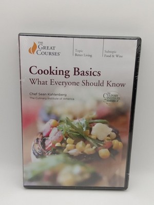 Cooking Basics What Everyone Should Know DVD NEW SEALED FREE SHIPPING