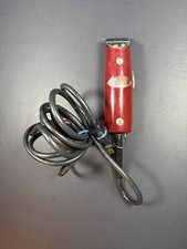 Oster T Finisher Trimmer Model 59-01H 120V 60H 8W Red Hair Clippers - Tested