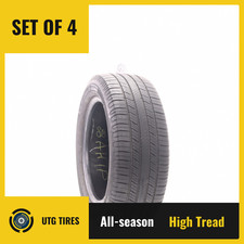 Set Of 4 Used 23555r17 Michelin Defender 2 99h - 8.5-1032 Set Of 4 Used 23555r17 Michelin Defender 2 99h - 8.5-1032