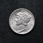 1944-D Mercury Silver Dime AU (bb19041)