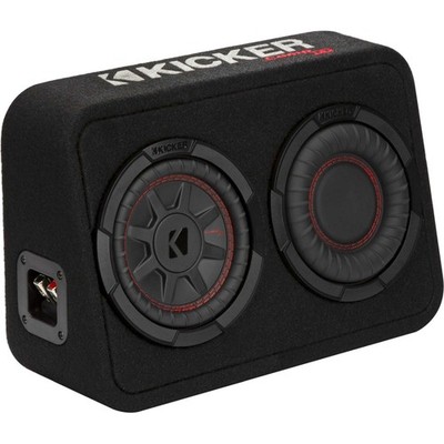 Kicker 48TCWRT672 CompRT 6.75'' sub in thin profile enclosure, 2ohm-Open Box