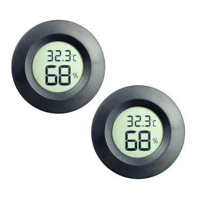 Hygrometer Thermometer Digital Innen Außen Feuchtemessgerät 2er Pack