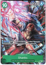 Shanks (028) (Alternate Art) OP13-028 Carrying On His Will One Piece NM Foil