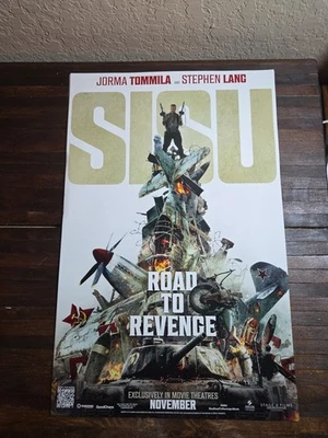 SISU Road To Revenge Poster 11X17