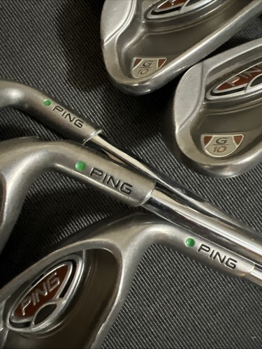 Ping G10 Iron Set 5-W Green Dot Steel AWT Stiff Flex RH Preowned. Free Shipping - Picture 9 of 12