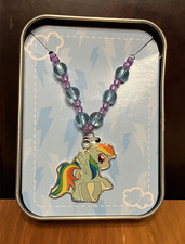 HASBRO My Little Pony 2015 RAINBOW DASH Necklace in Original Pkg Never Removed