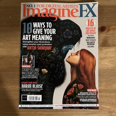 10 WAYS TO GIVE YOUR ART MEANING March 2026 ImagineFX Magazine #262 / NEW