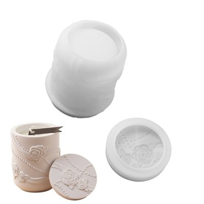 Flexible Silicone Craft Mold To Create Decorative Containers For Jewelry Or