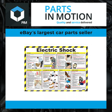 Electric Shock Poster 59x42cm A601 Safety First Aid Genuine Top Quality Product
