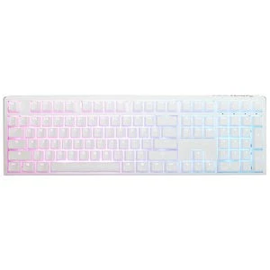 Ducky One 3 White RGB Hot-Swap Mech Keyboard Cherry Brown