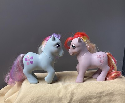2 Pc Lot G1 Sweet Stuff Twinkle Eye Skyrocket & Gumdrop My Little Pony