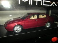 1:18 Mitica Alfa Romeo 166 3.0 V6 1998 Rosso Proteo In Ovp
