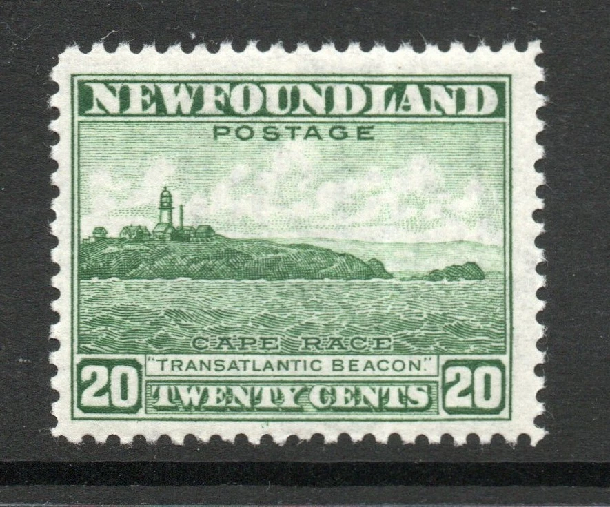 Newfoundland 1941-44 20c Green SG 286 Mnh. - Image 1 of 1
