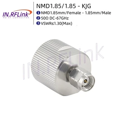 NMD 1,85 mm Buchse auf 1,85 mm Buchse VNA Adapter Vector Netzwerk Analyzer Stecker - Bild 1 von 4