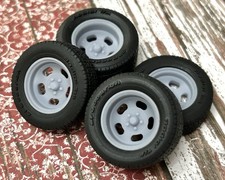 Resin 21/20 in. Rotiform ROC model car wheels, 1/24 1/25 scale