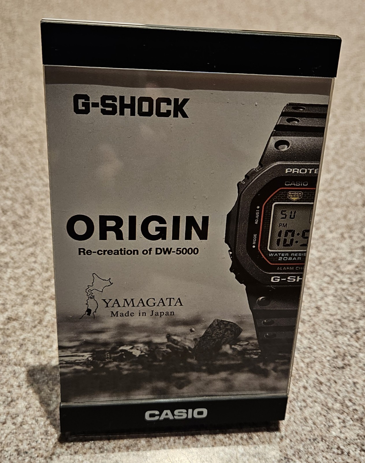 Casio Herren Schwarz Chronograph G-Shock, (, Grau), Armbanduhren, Chronograph, Quarzuhr, Armbanduhr, Uhr, Digital, - Bild 2