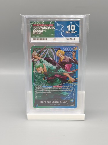 Roronoa Zoro & Sanji graded ACE 10 for sale on eBay