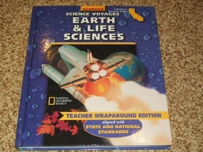 GLENCOE MCGRAW HILL, SCIENCE VOYAGES 8TH GRADE EARTH AND - Hardcover *Excellent*
