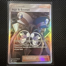 Ingo & Emmet (Full Art) Holo Ultra Rare SM - Team Up 176/181 NM on eBay
