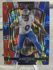 2025 Select Football Red And Blue Shock Byron Young #121