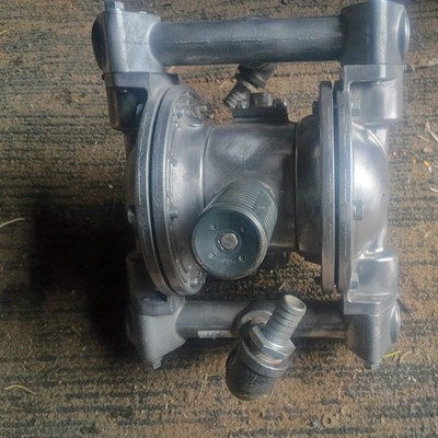 Double Diaphragm Pump: Aluminum, Buna-N, NPT, FNPT x NPT, 3/4 in Outlet, CSA