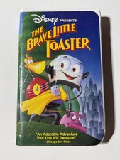 Disney The Brave Little Toaster (VHS, 1988) Clamshell Case