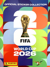 PANINI FIFA World Cup 2026 Sticker collection - Groups A, B, C  FWC 1 to 9