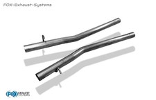  Edelstahl Mittelschalldämpfer-Ersatzrohr Jaguar XJ Typ X350 Bj. 03-09