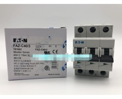 1PCS New      FAZ-C40/3 Circuit Breakers 3P 40A C-Type Brand #tp